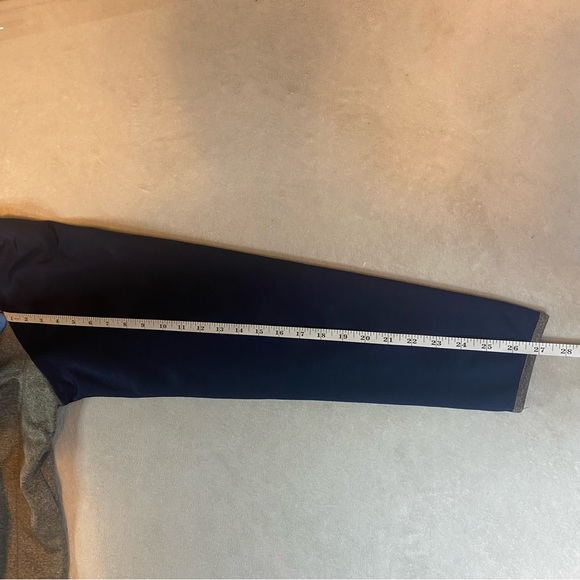 Patriots NFL 1/4 Zip Pullover Soft Shell Jacket Gray Navy Blue Men's L G-III - Picture 6 of 6